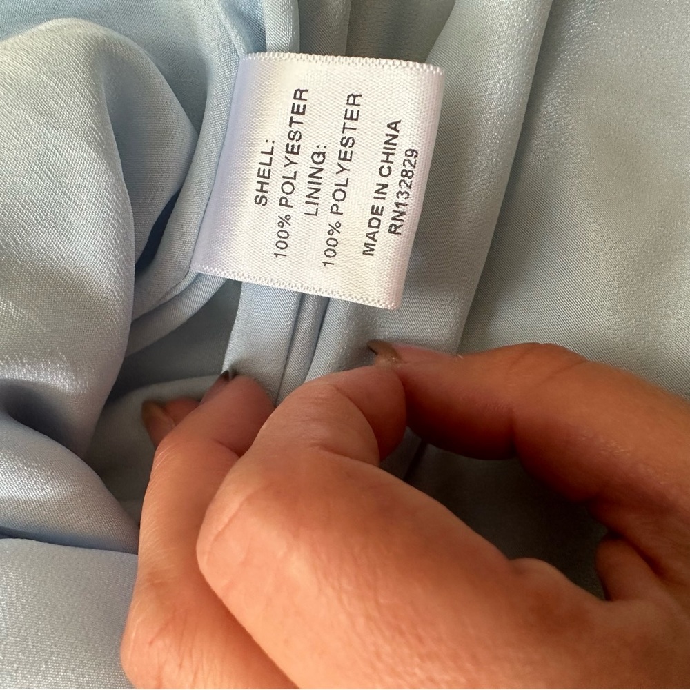 Tularosa Natalie Skirt in Baby Blue - Picture 7 of 11